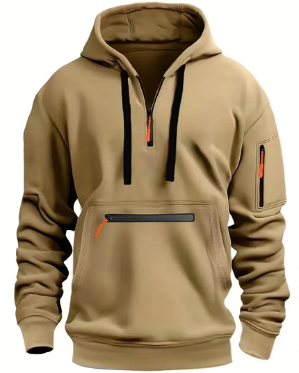 Axel™ | Urban Tactical Utility Hoodie Khaki Jackets
