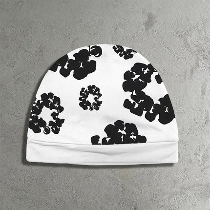 Unisex Double-Layer Pullover Hat WHITE Hats