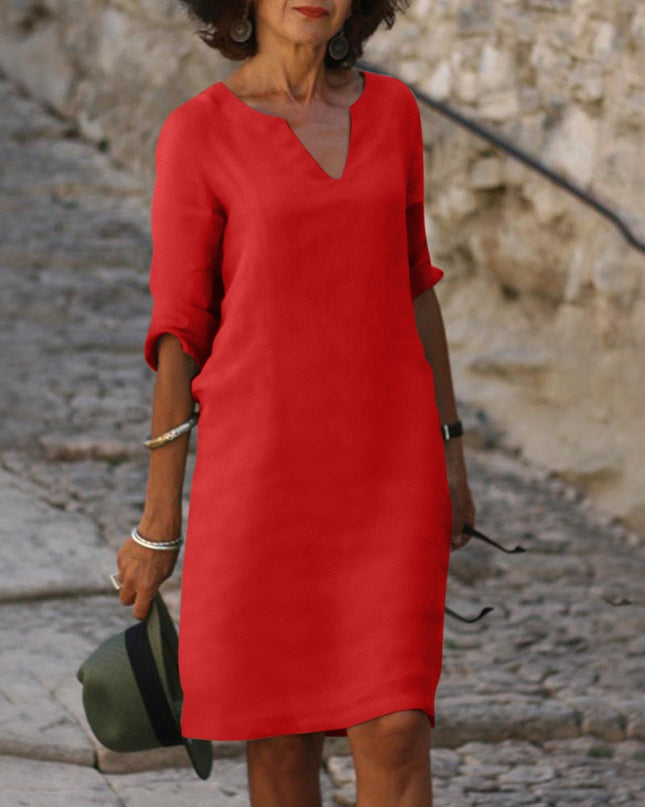Fleur Rousse | Stunning Summer Dress Red Dresses
