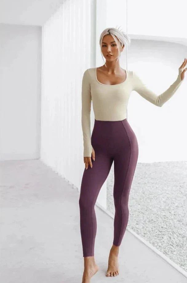 Aspire Two-Tone Backless Jumpsuit Jumpsuit