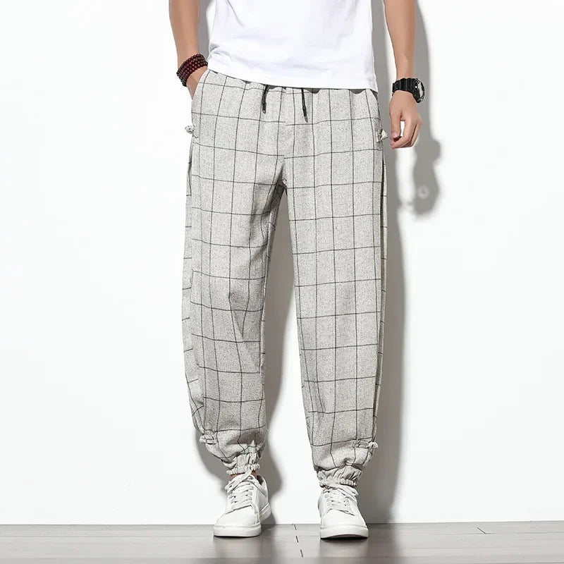 Tranquil Lounge Pants – Soft Everyday Comfort White Men Pants