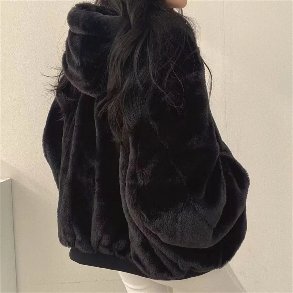 Two-way Hooded Jacket Jacket