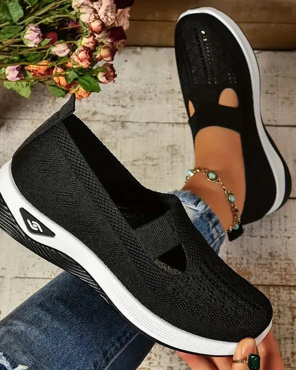 Maya™ - Breathable Knit Sneakers Sandals