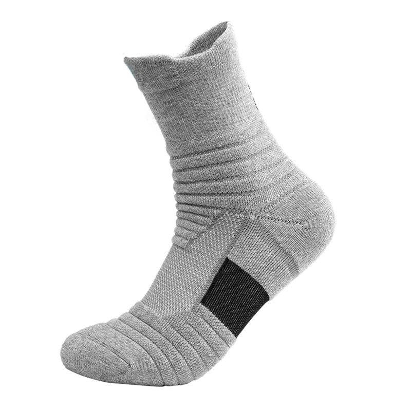 Men’s Anti-Slip Cotton Sports Socks – Breathable, Odor-Free Men's Accessories