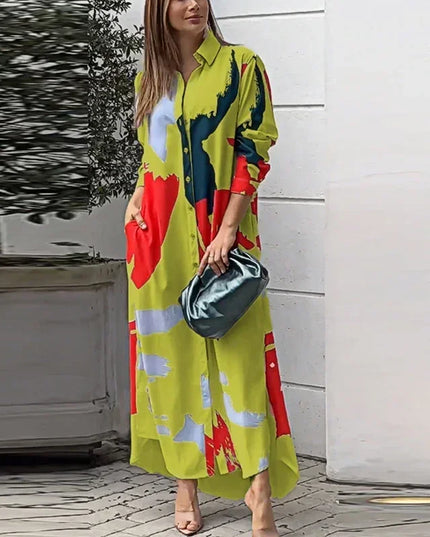 Kirsten | Casual dress Yellow Dresses