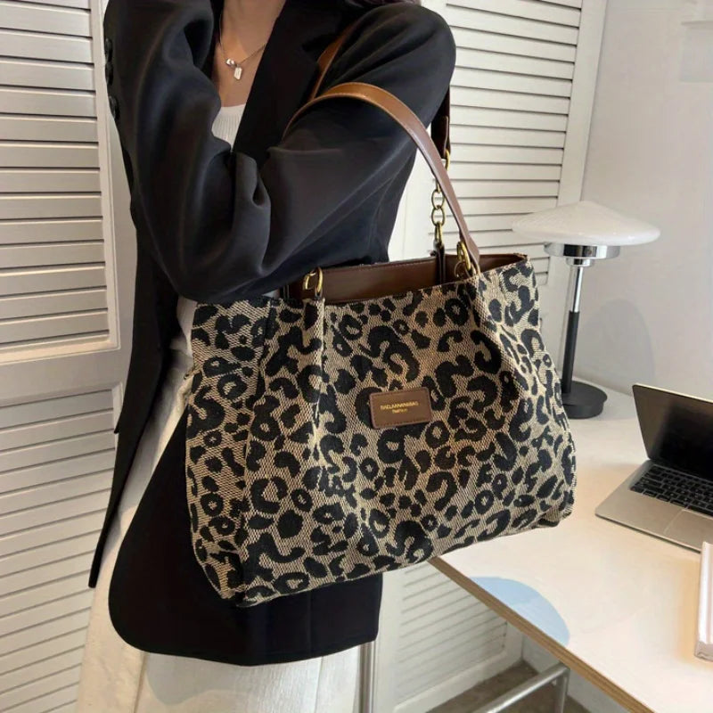 Anisa™ | Leopard Print Tote Bag Leopard Print Bag