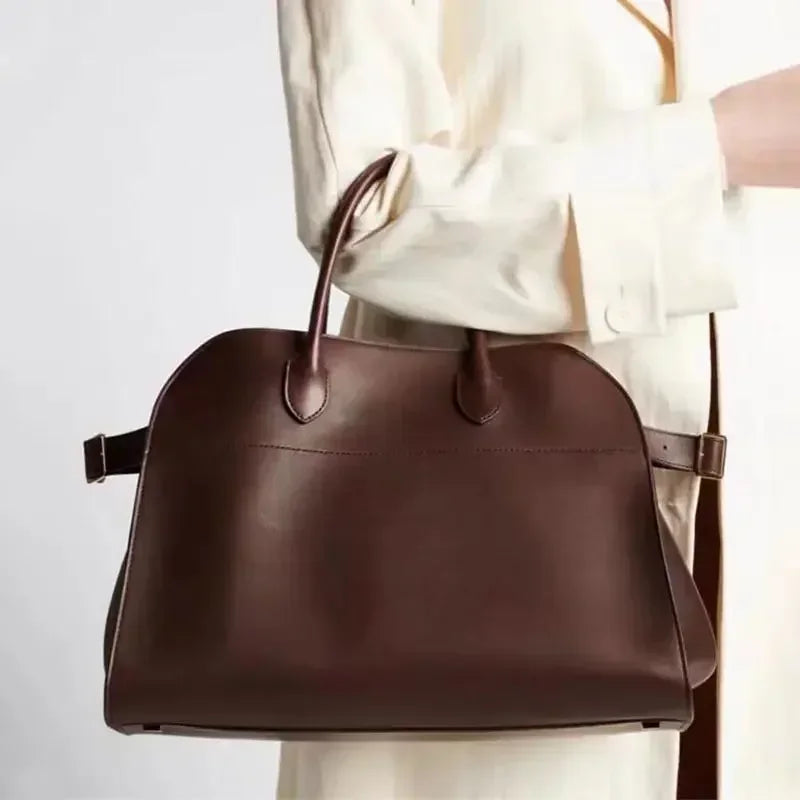 Henna™ | Everyday Go to Shopper Bag Plain Coffee Bag