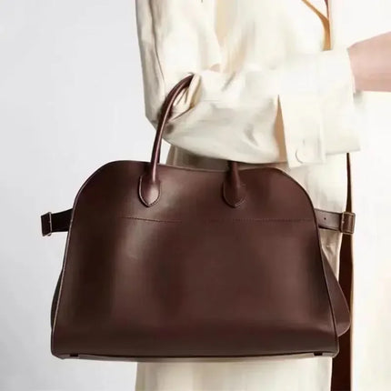 Henna™ | Everyday Go to Shopper Bag Plain Coffee Bag