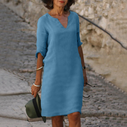 Fleur Rousse | Stunning Summer Dress Light Blue Dresses