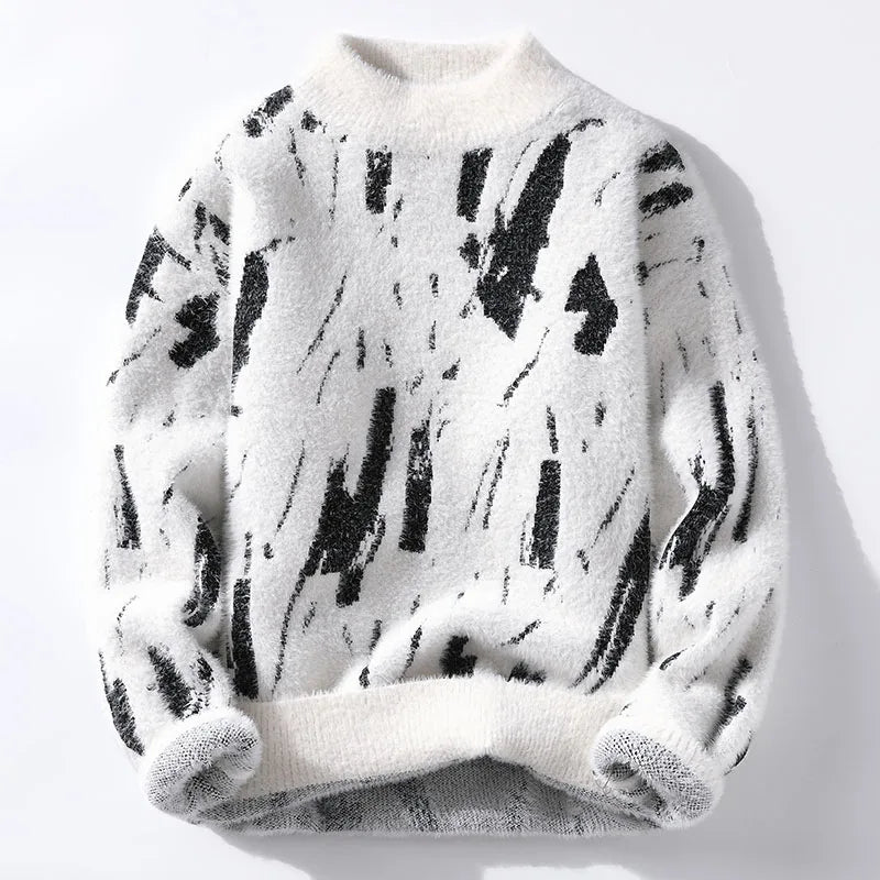 Cadell Cotton Blend Sweater White Sweater