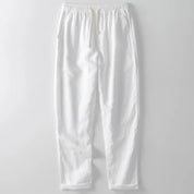 Charles™ | Breathable Linen Trousers for Men White