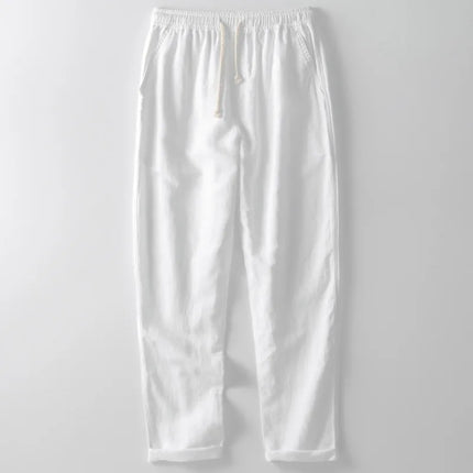Charles™ | Breathable Linen Trousers for Men White