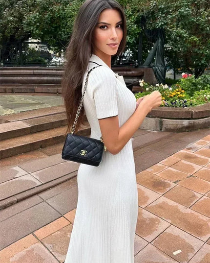 Cosette™ | Casual Knitted Maxi Dress Dresses