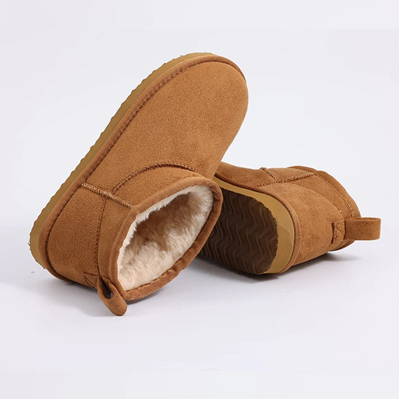 Warm Fuzzy Snow Boots for Winter Fuzzy Snow Boots