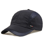 Quick‑Dry Mesh Sports Cap E10 Navy 56-60cm Hats