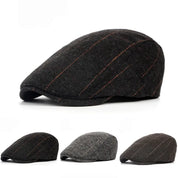 Men’s Wool Herringbone Newsboy Cap Hats