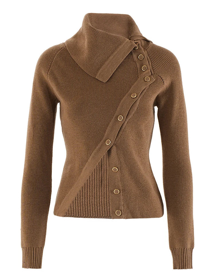 Loretta™ | Stylish Knitted Sweater L Sweaters