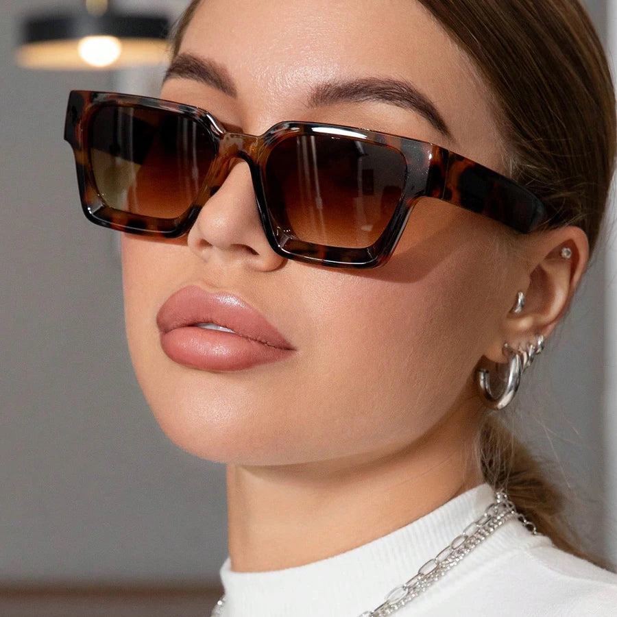 Retro Square Unisex UV400 Sunglasses Sunglasses