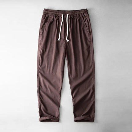 Charles™ | Breathable Linen Trousers for Men Brown