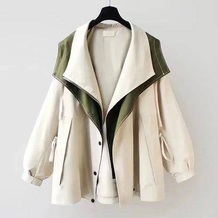 Sofina™ | Stylish and Water-Repellent Trench Coat Beige Jackets
