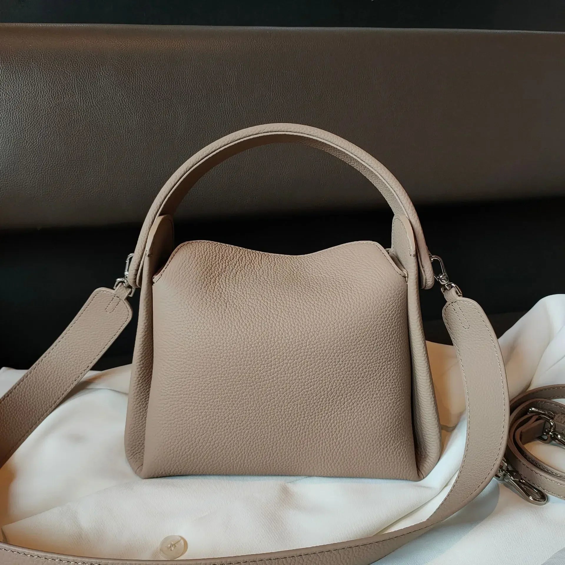 Colette™ | Elegant Hand/Sling Bag Khaki Bag