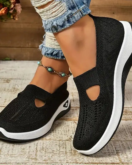 Maya™ - Breathable Knit Sneakers Sandals