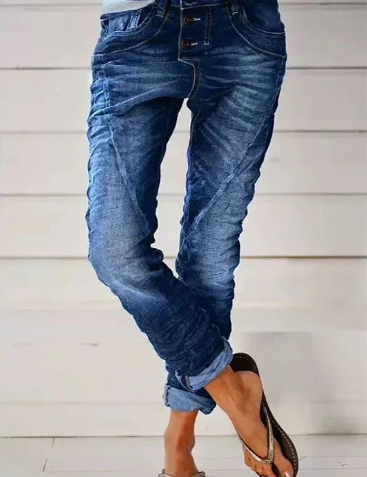 Elegant Stretch Pants for Women Stylish and Comfortable Dark blue Women Pants