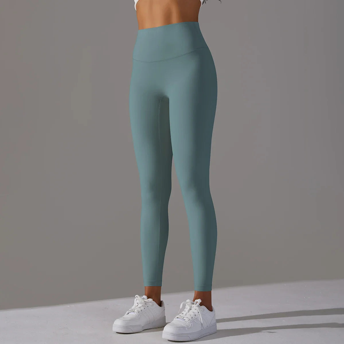Sophia | Breathable Yoga Gym Leggings Mystic Green