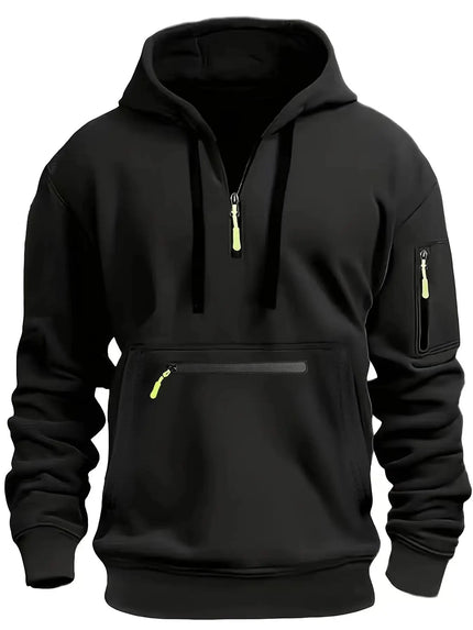 Axel™ | Urban Tactical Utility Hoodie Black Jackets