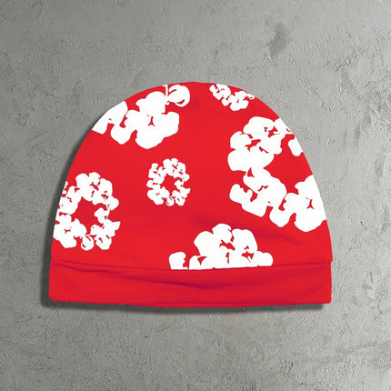 Denim Tears Versatile Double-Layer Unisex Hat Red One Size Hats