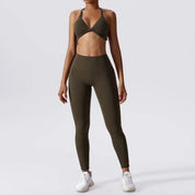 Charlie™ | Flexflow Sports Set Brown 1 Leggings