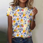 Lana | 3D Print Short Sleeve Tees ETLCCG232412Y