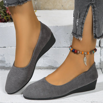 Marlis™ | Elegant Lightweight Non-slip Wedge Shoes Gray Shoes & Sandals