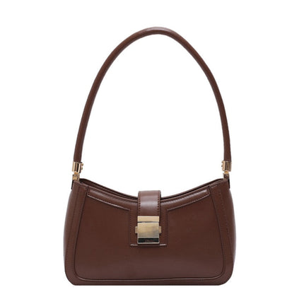 Elegant Women's Designer Shoulder Bag Brown Handbags