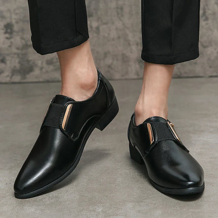 Miles™ - Stylish Soft Leather Shoes Black