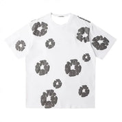 Unisex Denim Tears Short Sleeve T-Shirt White T-Shirt