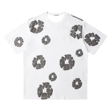 Unisex Denim Tears Short Sleeve T-Shirt White T-Shirt