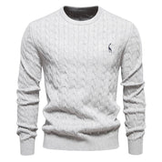Winston | Premium Men's Sweater Light Grey Sweater