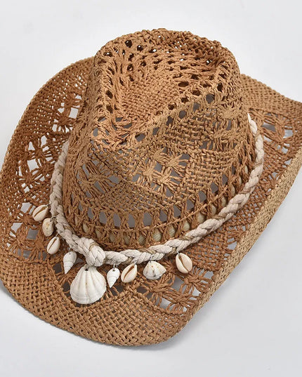 Coastal Seashell Straw Hat Hats