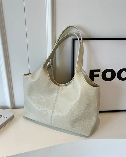 Aspen™ | Hobo Tote Bag Beige 38cmx28cmx13cm Bag