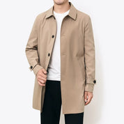 Classic Water-Repellent Overcoat Coat