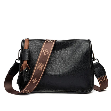 High-Quality Genuine Leather Women's Tote Bag black 27cm 10cm 20cm Tote Bags