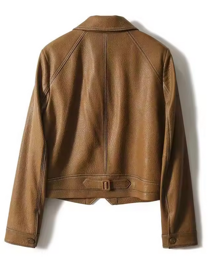 Women's Vintage Genuine Leather Jacket Leather Jacket