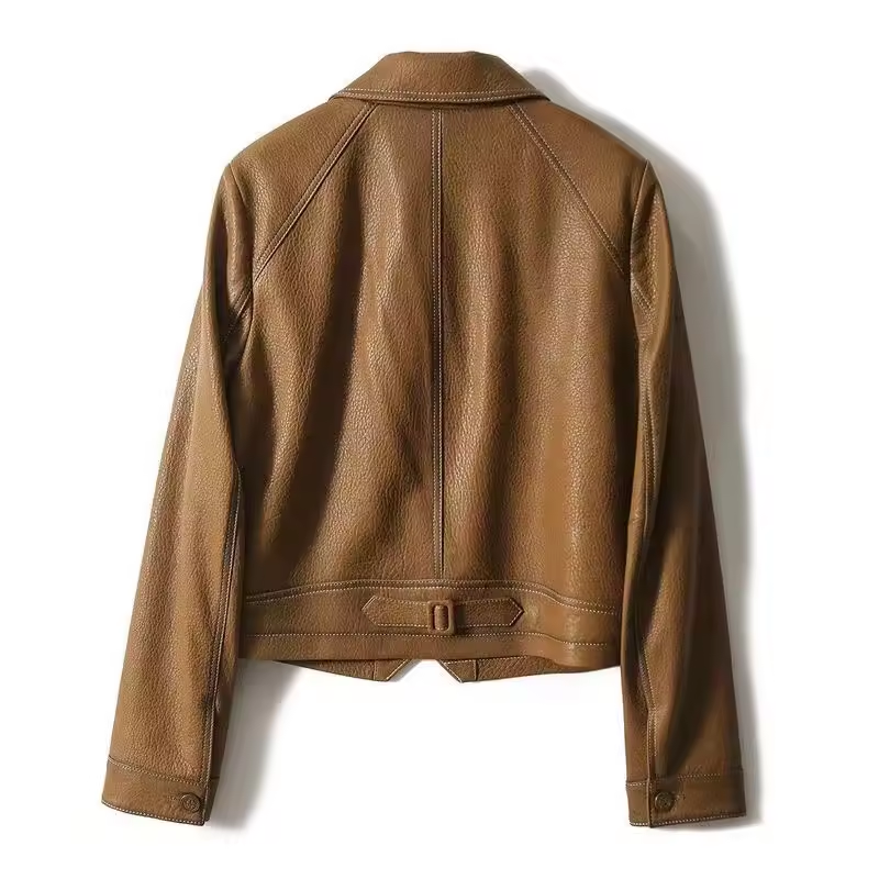 Women's Vintage Genuine Leather Jacket Leather Jacket