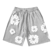 Denim Tears Floral Shorts Pant Grey Shorts