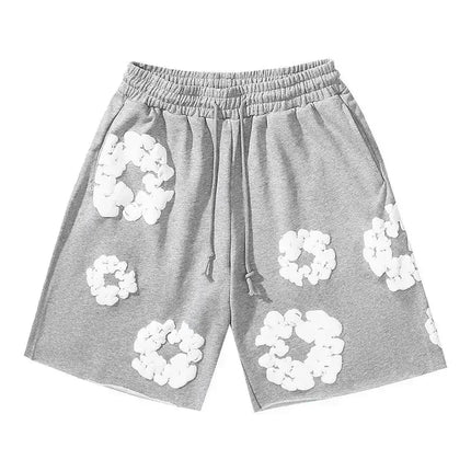Denim Tears Floral Shorts Pant Grey Shorts