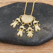 Everlasting Love Necklace 3 Boys+1 Girl Jewellery Collection