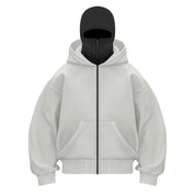 Benj | Urban Tactical Mask Hoodie Gray Jackets