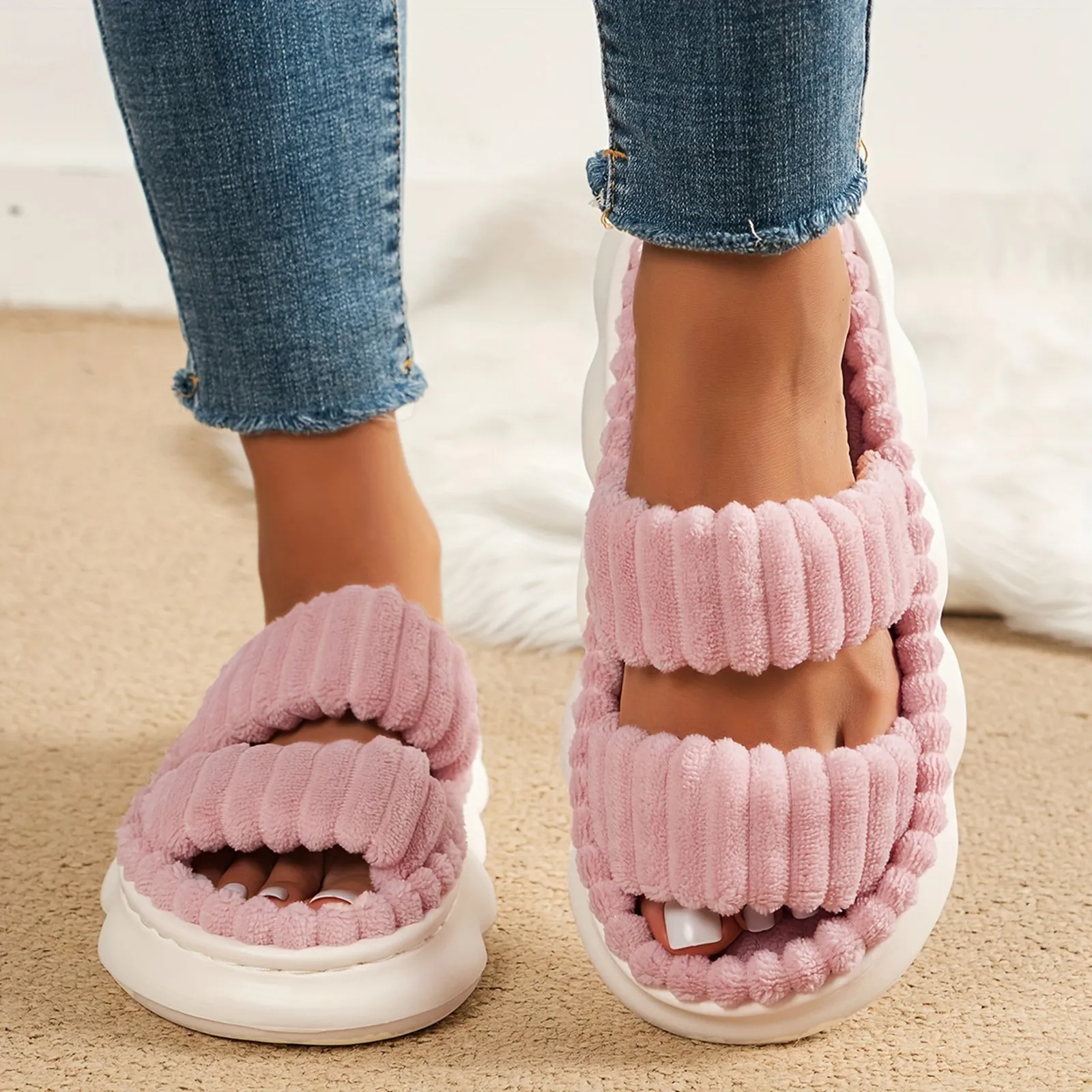 DreamCloud Slippers Pink Women's Footwear