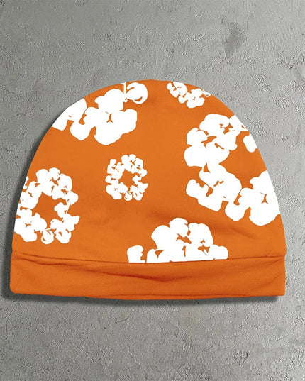 Unisex Double-Layer Pullover Hat Orange Hats